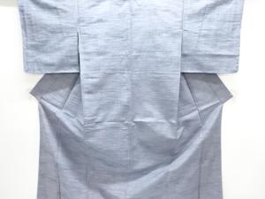 霞模様織り出し手織り紬着物